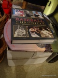 (DR) BOX OF LOT OF BASEBALL AMERICA PROSPECT BOOKS AND A BASEBALL CHRONICLES BOOK