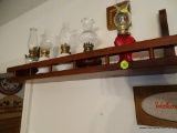 (DR) PINE HANGING SHELF WITH GALLERY- 22