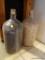 (KIT) 2 LARGE VINTAGE BOTTLES WITH DRIED BEANS-17