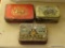 (DEN) 3 SMALL ANTIQUE TOBACCO ADVERTISING TINS-MARYLAND CLUB- AMERICAN TOBACCO CO. (SOME PAINT LOSS