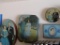 (DEN) LOT OF VINTAGE TINS WITH PHOTOS OF QUEEN ELIZABETH AND PHILLIP