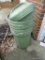 (OUT) 2 ROUND 30 GALLON GARBAGE CANS