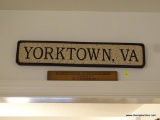 (KIT) 2 WOODEN SIGNS- YORKTOWN- 20