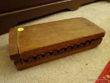 (DEN) ANTIQUE WOODEN CIGAR MOLD-6