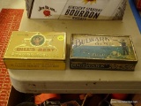 (DEN) 2 ANTIQUE TOBACCO ADVERTISING TINS-DILL'S BEST BY J. G. DILL CO.-RICHMOND, VA. ( MINOR PAINT