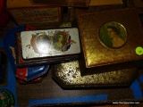 (DEN) 6 BRITISH ROYALTY COLLECTOR TINS- KING GEORGE VI AND QUEEN MARY WITH FAMILY- 9