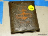 (DEN) VINTAGE TWIN OAKS MIX TOBACCO TIN