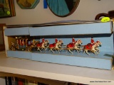 (DEN) CARRIAGE WITH GUARDS ON HORSEBACK DIORAMA IN THE ORIGINAL BOX