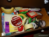 (DEN) DRAWER LOT FILLED WITH VARIOUS BRAND NEW ROLLS OF TAPE