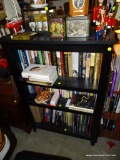 (DEN) BLACK 3 SHELF BOOKCASE: 31 IN X 14 IN X 47.5 IN