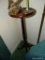 (DUCK) BOMBAY CANDLESTICK/PLANT STAND: 11 IN X 35 IN
