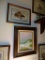 (DUCK) 2 PICTURE LOT: 1 FRAMED AND DOUBLE MATTED OF DUCKS IN THE SNOW: 14 IN X 10 IN AND 1 OF