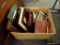 (BED1) BOX LOT FILLED TO THE VERY TOP WITH ASSORTED PICTURE FRAMES