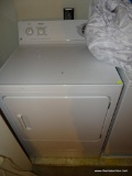 (LNDRY) GE EXTRA LARGE CAPACITY 6 CYCLE HEAVY DUTY DRYER: 27 IN X 25 IN X 42 IN. MODEL DCXR463EA1WW