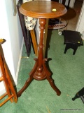 (DUCK) VICTORIAN PLANT/CANDLE STAND: 16 IN X 27.5 IN