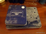 (BED1) LOT OF 2 DOCKERS ADVERTISING TINS