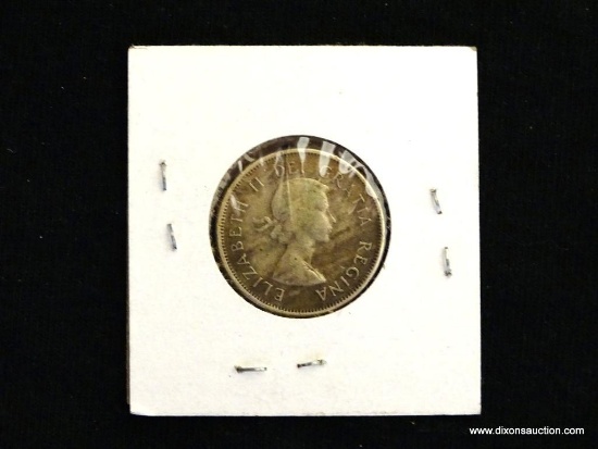 1956 Canada 90% Silver Quarter