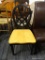 MODERN SHIELD BACK CHAIR; THIS CHAIR IS A MODERN TAKE ON THE CLASSIC SHIELD BACK. IT HAS A BLACK
