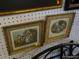 SET OF VICTORIAN PRINTS; SET OF TWO VICTORIAN PRINTS. ONE IS TITLED 