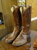 TONY LAMA COWBOY BOOTS; TONY LAMA DRESS WESTERN BOOT. 3/4 WELTED WITH COMPLEMENTING WELT STITCHING.