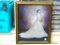 (WALL) VINTAGE FRAMED BRIDAL/WEDDING PORTRAIT BY CASTONS STUDIO; MEASURES 12.5 IN X 16 IN.