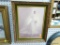 (WALL) VINTAGE FRAMED BRIDAL/WEDDING PORTRAIT BY CASTONS STUDIO; MEASURES 14.5 IN X 17.5 IN.