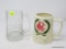 COMMEMORATIVE RUGER BEVERAGEWARE LOT; TOTAL OF 2 PIECES, A 1985 RUGER SHOW PORCELAIN STEIN, AND A