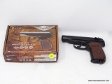 LEGENDS MAKAROV AIR PISTOL; HAS 380 FPS VELOCITY, 17 ROUND CAPACITY, 12G CO2 POWERED, AND FIRES 4.5