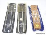 RIFLE CLEANING TOOLS; A.G. RUSSELLS CROCK STICK KIT (BRAND NEW!) AND 2 BRAND NEW PACKS OF OUTERS