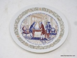 LIMOGES COLLECTORS PLATE; FROM THE LAFAYETTE LEGACY COLLECTION. NO. 320. LATE WAS MADE IN 1973 BY