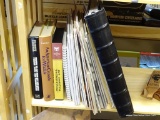 HALF-SHELF LOT OF BOOKS; HUNTING/FISHING BOOKS, BOOKLETS, AND PERIODICALS. INCLUDES A BLACK