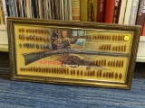 FRAMED SPEER COMMEMORATIVE ADVERTISING DISPLAY PIECE; 