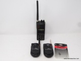 SCANNER AND WALKIE TALKIES LOT; INCLUDES ONE UNIDEN BEARCAT TWIN TURBO SPORTCAT SCANNER (MODEL