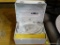 HAMILTON BEACH HAND MIXER IN STURDY WHITE PLASTIC CASE; COMES WITH 2 SETS OF BEATERS AND IS READY TO