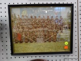 (WALL2) FRAMED MILITARY PHOTO; THIS IS A PHOTOGRAPH OF FORT DIX'S C43 BT PLATOON 4, FORT DIX, NJ