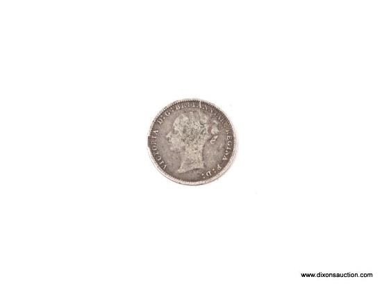 1881 GREAT BRITAIN SILVER 3 PENCE.