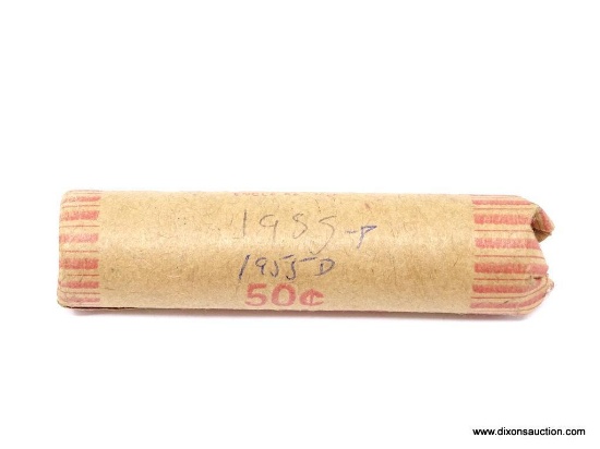 1955 P.D ROLL OF LINCOLN CENTS.