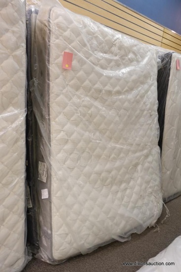 QUEEN MATTRESS AND BOXSPRING; NEW SERTA QUEEN SIZE CECELIA SERIES MATTRESS & BOX SPRING SET. (THIS