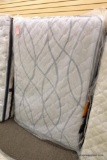 QUEEN MATTRESS AND BOXSPRING; NEW SERTA PERFECT SLEEPER QUEEN SIZE BRINDALE SERIES II FIRM MATTRESS