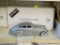 PIERCE SILVER ARROW; THE DANBURY MINT 1933 PIERCE SILVER ARROW 1:24 SCALE MODEL CAR WITH THE