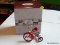 HALLMARK KIDDIE CAR CLASSICS DELUXE VELOCIPEDE; HALLMARK KIDDIE CAR CLASSICS 1937 DE LUXE