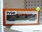 TYCO SKID FLAT; TYCO WESTERN MARYLAND SKID FLAT WITH 3 TRACTORS. BRAND NEW IN THE BOX!