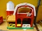 FISHER PRICE LITTLE PEOPLE FARM BARN AND SILO; IN VERY GOOD CONDITION! FARM ANIMALS ARE NOT
