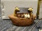 PHASE IV NOAH'S ARK; PHASE IV CONCEPT WOOD NOAH'S ARK FIGURINE. IN EXCELLENT CONDITION WITH