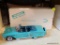 CHEVROLET IMPALA; THE DANBURY MINT 1958 CHEVROLET IMPALA 1:24 SCALE MODEL CAR WITH THE ORIGINAL BOX