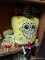 (CNTR) SPONGEBOB PLUSH TOY LOT; INCLUDES A LARGE SMILING SPONGEBOB, 3 SWIMSUIT SPONGEBOBS, AND A