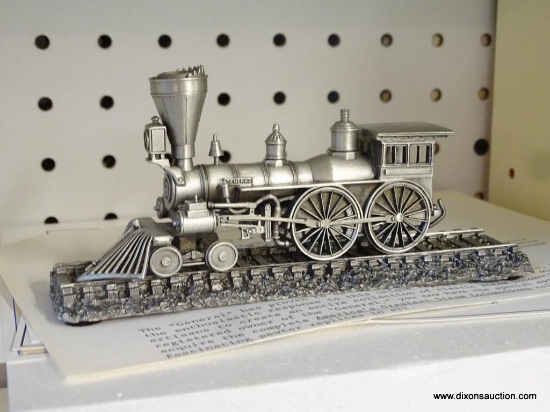 STEAM LOCOMOTIVE; "THE GENERAL" FROM THE TWELVE GREAT AMERICAN STEAM LOCOMOTIVES SERIES BY THE