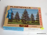 PLASTICVILLE U.S.A. PINE TREES; HO GAUGE PINE TREES MODEL 2621. BRAND NEW IN THE BOX AND PLASTIC!
