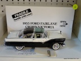 FORD FAIRLANE CROWN VICTORIA; THE DANBURY MINT 1955 FORD FAIRLANE CROWN VICTORIA 1:24 SCALE MODEL