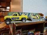 AMERICAN PLASTIC TOYS INC. RACING SET; INCLUDES A 1:12 SCALE DALE EARNHARDT WRANGLER TRUCK AND